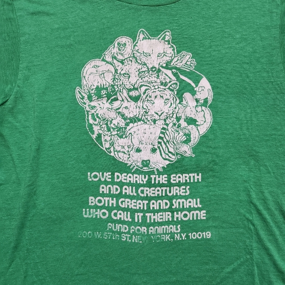 80s Fund For Animals Tshirt - Picture 3 of 4
